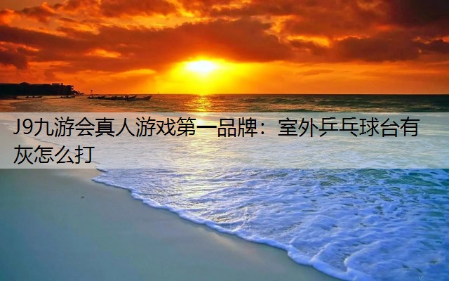 J9九游会真人游戏第一品牌：室外乒乓球台有灰怎么打
