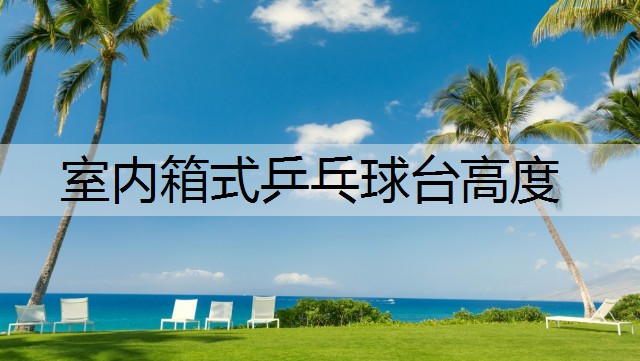 室内箱式乒乓球台高度