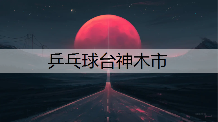乒乓球台神木市