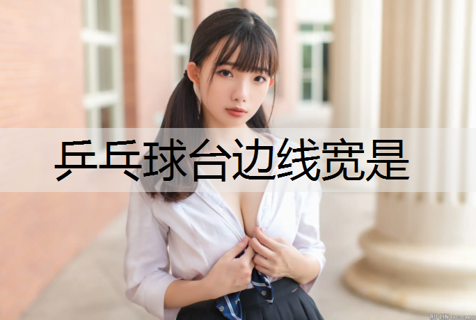 乒乓球台边线宽是