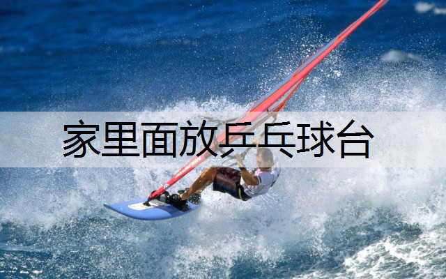 家里面放乒乓球台