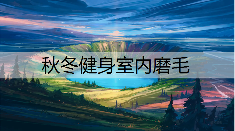 秋冬健身室内磨毛